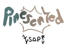 big text reading pinesented underneath it reads sap